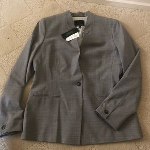 NWT Banana Republic Gray Blazer 14 Large